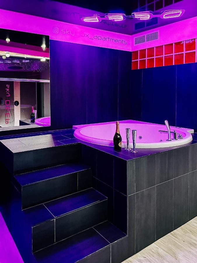 Apartamento Sky Deep Jacuzzi 30 Floor Klaipėda Exterior foto