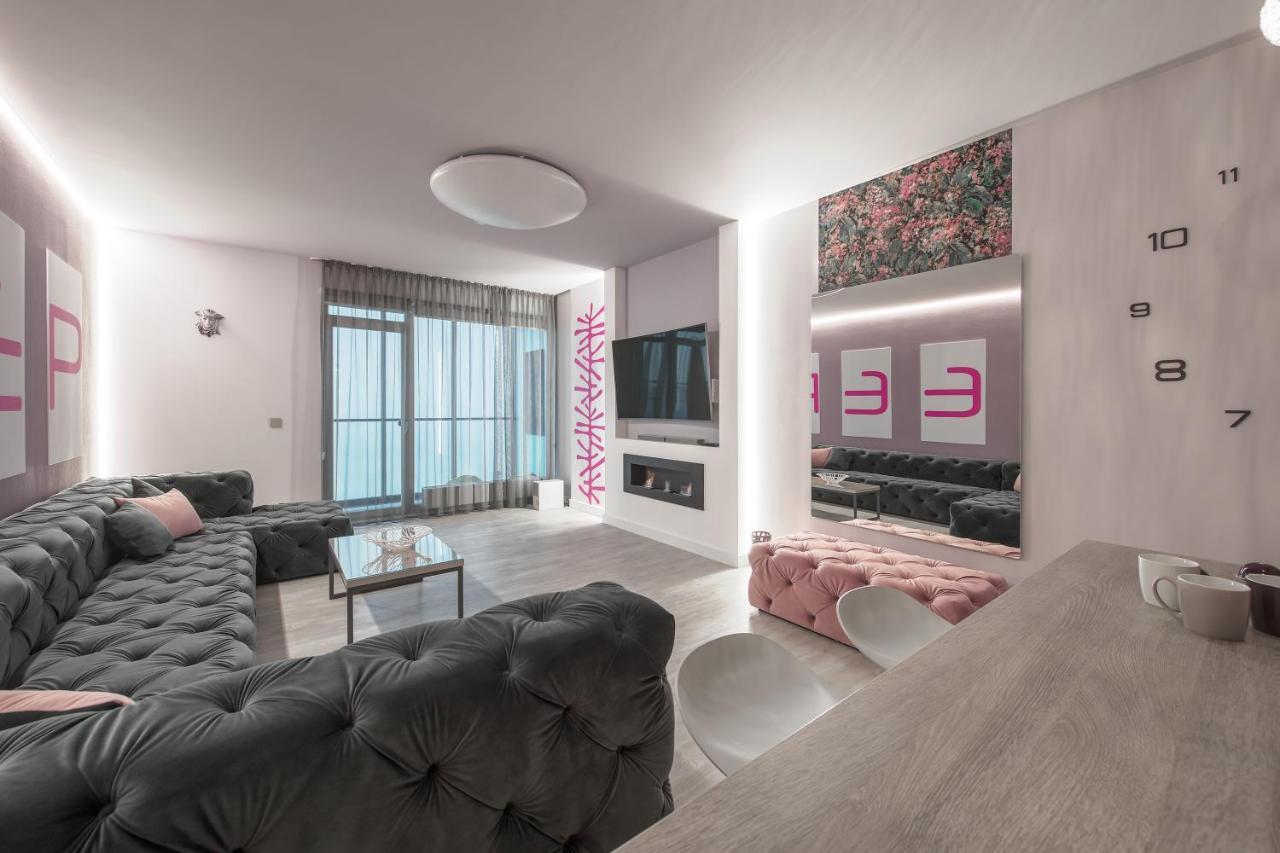 Apartamento Sky Deep Jacuzzi 30 Floor Klaipėda Exterior foto